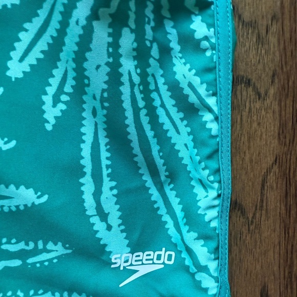 Speedo Men's 7" Floral Print E-board Shorts - Green Xxl - Picture 8 of 10
